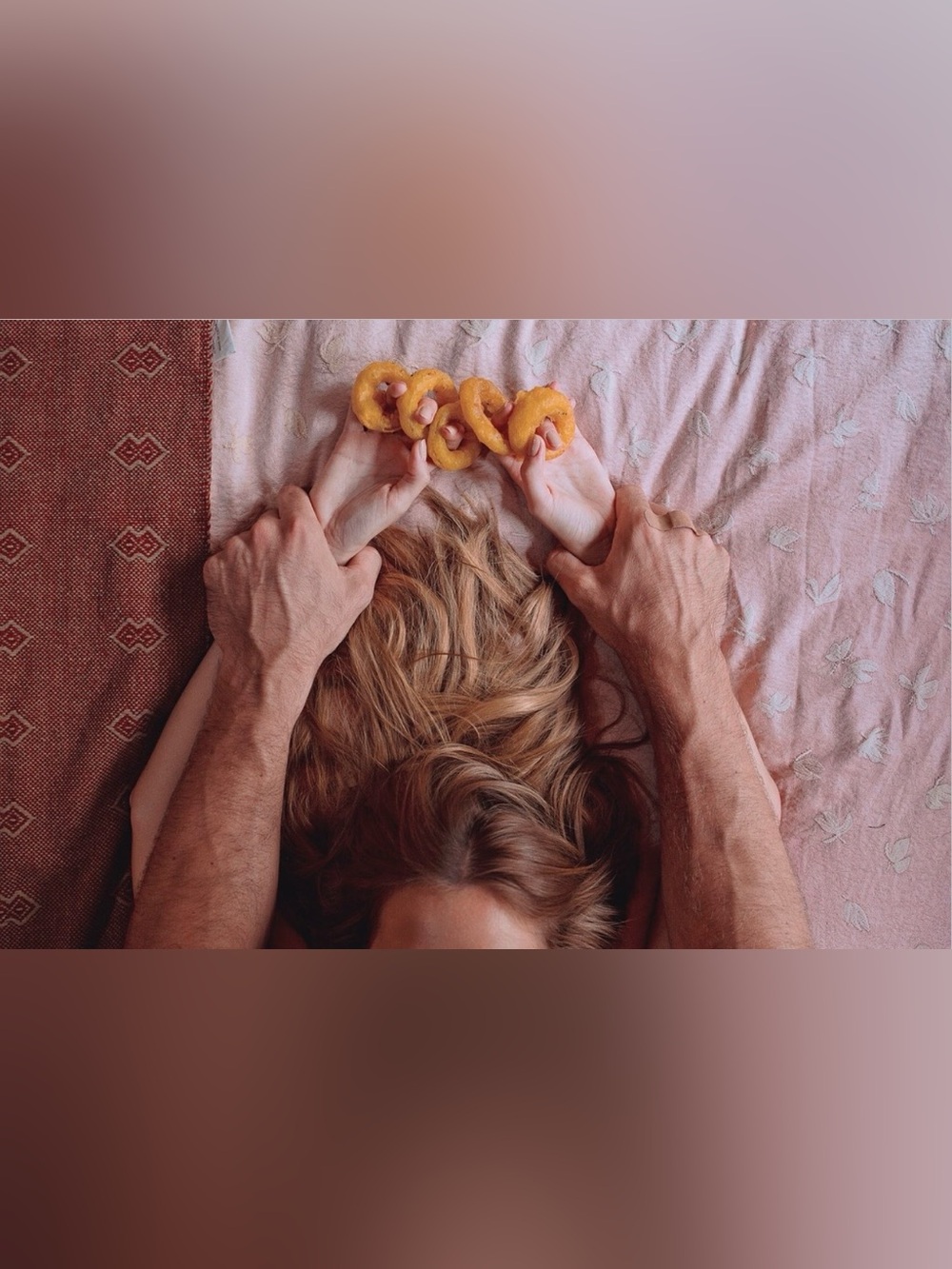 Sarah Bahbah Limited Edition Print - Sex and Takeout - Onion Rings 16"x 24"